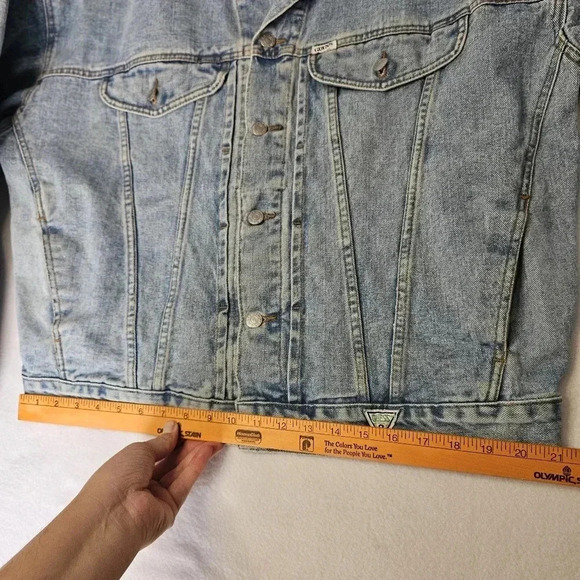 Guess VINTAGE MADE IN USA DENIM JACKET - Picture 8 of 14